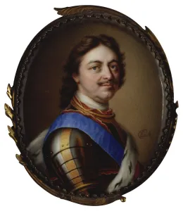 The Great Prints: Portrait of Emperor Peter I the Great (1672-1725)