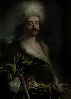 Fine Prints: Portrait of Emperor Peter I the Great (1672-1725)