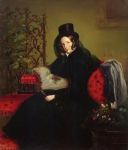 1836 Prints: Portrait of Empress Alexandra Fyodorovna, 1836. Creator: Franz Kruger