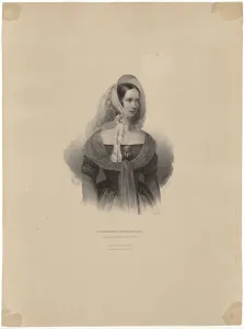 Portrait of Empress Alexandra Fyodorovna of Russia (1872-1918)
