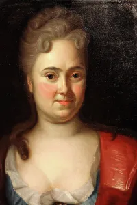 Portrait of Empress Catherine I. (1684-1727), 1712. Artist: Moller, Andreas (1684-1752 / 62)