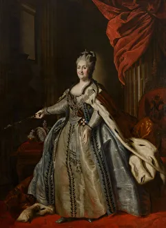 Portrait of Empress Catherine II (1729-1796)