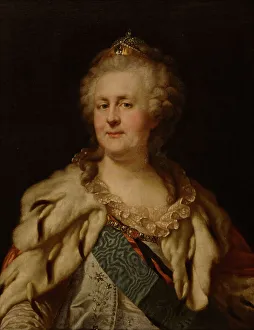 Portrait of Empress Catherine II (1729-1796), 1790s