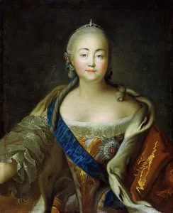 Images Dated 22nd February 2011: Portrait of Empress Elisabeth (1709-1762), 1750s-1760s
