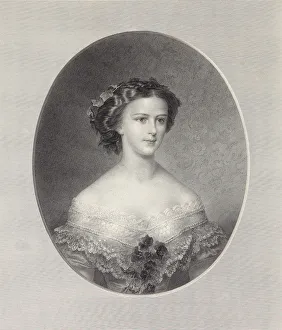 Empress Elisabeth Prints: Portrait of Empress Elisabeth of Austria