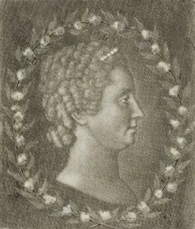 Liotard Giovanni Stefano Prints: Portrait of Empress Maria Theresa of Austria ca. 1781 Creator: Jean-Etienne Liotard