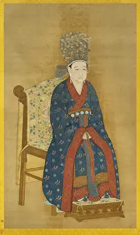 Song Dynasty Prints: Portrait of the Empress Yang (1162-1233). Creator: Chinese Master