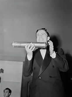 Portrait of Enric Madriguera, New York, N.Y.(?), ca. June 1947. Creator: William Paul Gottlieb