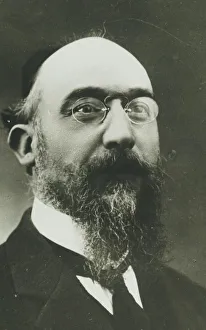Satie Prints: Portrait of Erik Satie (1866-1925). Creator: Anonymous