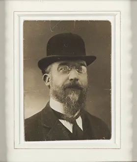 Satie Prints: Portrait of Erik Satie (1866-1925). Creator: Anonymous