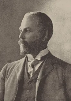 C 1890 Prints: Portrait of Ernest Fenollosa (1853-1908), c. 1890