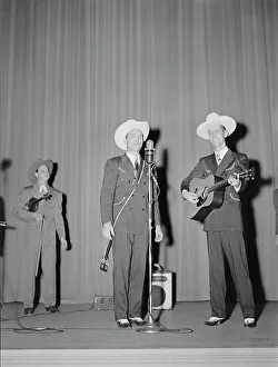 Portrait of Ernest Tubb concert, Carnegie Hall, New York, N.Y. Sept. 18-19, 1947. Creator: William Paul Gottlieb
