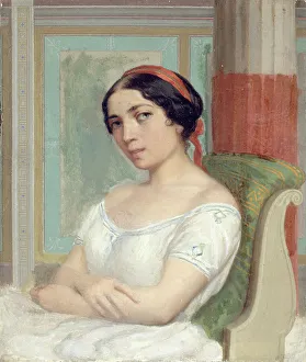 Portrait of Ernesta Grisi. Creator: Unknown