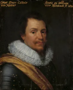 Mirevelt Prints: Portrait of Ernst Casimir (1573-1632)