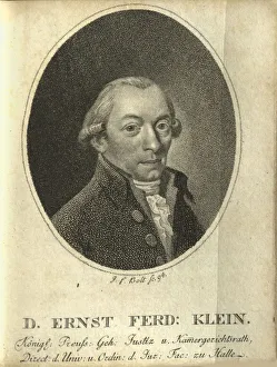 Klein Prints: Portrait of Ernst Ferdinand Klein (1743-1810), 1794