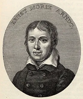 Portrait of Ernst Moritz Arndt (1769-1860). Creator: Lips, Johann Heinrich (1758-1817)