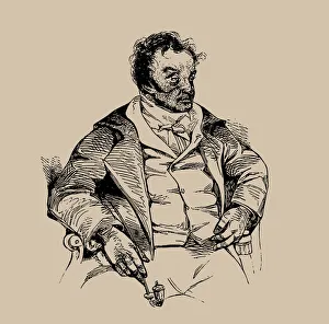 Hoffmann Prints: Portrait of Ernst Theodor Amadeus Hoffmann (1776-1822)