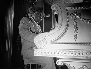 Grand Piano Prints: Portrait of Erroll Garner, New York, N.Y. 1946. Creator: William Paul Gottlieb