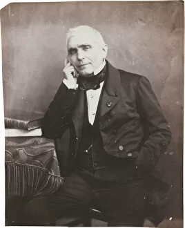 Portrait of Eugene Scribe (1791-1861), 1862. Artist: Nadar, Gaspard-Felix (1820-1910)
