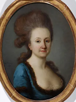 Bock Prints: Portrait of Euphrosine Katharina von Bock