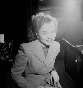 Portrait of Eve Young, ca. Jan. 1947. Creator: William Paul Gottlieb