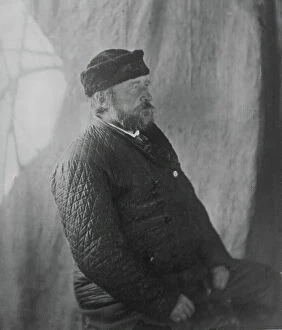 Expedition Collection: Portrait of the explorer Adolf Erik Nordenskiöld taken in connection with the Vega..., 1878-1880