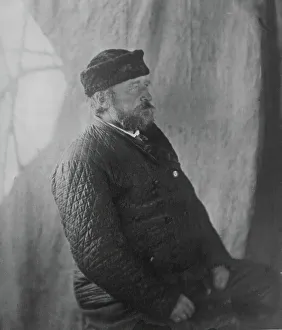 Geologist Prints: Portrait of the explorer Adolf Erik Nordenskiöld taken in connection with the Vega