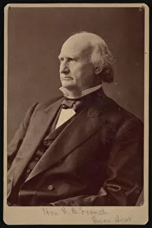 Maine United States Of America Gallery: Portrait of Ezra Bartlett French (1810-1880), 1870s. Creator: Samuel Montague Fassett