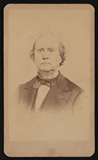 Faded Prints: Portrait of Ezra Bartlett French (1810-1880), Before 1880. Creator: Edgar J Pullman