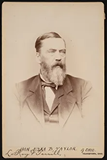 Portrait of Ezra Booth Taylor (1823-1912), Before 1896. Creator: Le Roy & Terrill