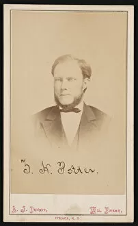 Albert J Purdy Collection: Portrait of F. H. Potter, Circa 1870s. Creator: Purdy & Frear