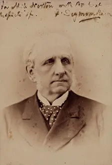 Seymour Haden Prints: Portrait of F. Seymour Haden, c1881. Creator: Unknown