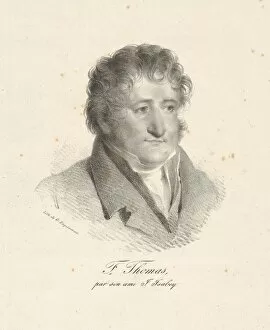 Portrait of F. Thomas, 1798-99 [or ca. 1820]. Creator: Jean-Baptiste Isabey