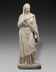 Annia Galeria Faustina The Elder Prints: Portrait of Faustina the Elder, A.D. 140-160. Creator: Unknown