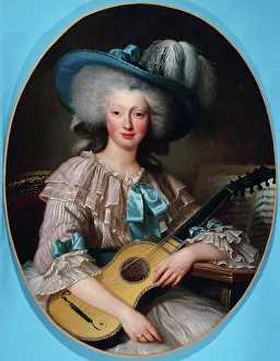 Antoinette Prints: Portrait of Félicité-Louise de Frézals (1765-1854)
