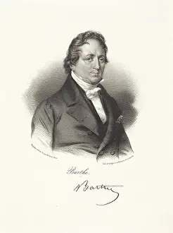 Barthe Prints: Portrait of Felix Barthe (1795-1863). Creator: Gregoire et Deneux (active 1842-1860)