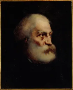 Portrait of Félix Pyat (1810-1889), journalist and politician, 1888. Creator: Edouard Chantalat
