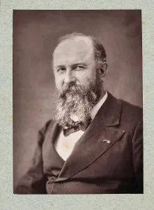Portrait of Felix de Vuillefroy-Cassini (1841-1916), 1882. Creator: Godet, Anatole Louis (1839-1887)