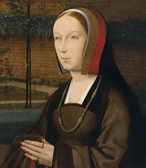 Provost Provoost Prints: Portrait of a Female Donor. Artist: Provost (Provoost), Jan (1465-1529)