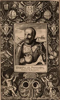 Portrait of Ferdinand Magellan (1470-1521), 1624. Creator: Anonymous