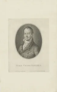 1832 Prints: Portrait of Ferdinand Ochsenheimer (1767-1822)