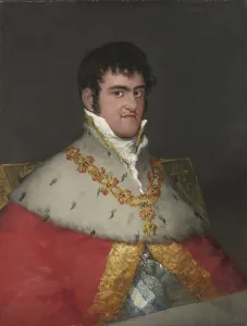 De Goya Prints: Portrait of Ferdinand VII, 1814. Creator: Francisco Goya