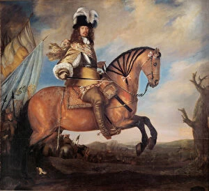 Ehrenstrahl Collection: Portrait of Field Marshal Carl Gustaf Wrangel (1613-1676), 1652