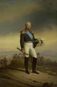 Shadow Prints: Portrait of Field-Marshal Count Fabian Osten-Sacken, 1869. Creator: Georg von Bothmann