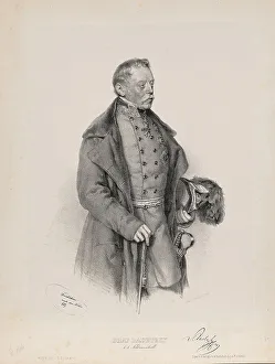 Kriehuber Prints: Portrait of Field Marshal Josef Graf Radetzky von Radetz (1766-1858)