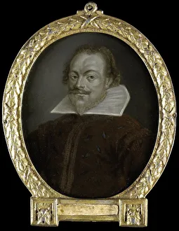 Panpoeticon Batavum Prints: Portrait of Florentius Schoonhoven
