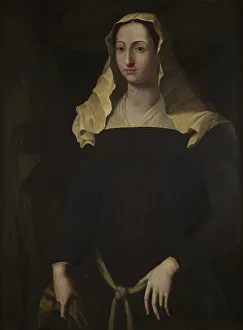 Second Half Of The16th Cen Prints: Portrait of Francesca di Bosio Sforza di Santa Fiora (1522-1548)