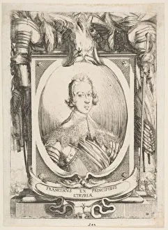 Portrait of Francesco de Medici, 1634. Creator: Stefano della Bella Portrait of Francesco de Medici, 1634. Creator: Stefano della Bella