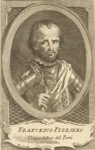 Portrait of Francisco Pizarro, 1778. Creator: Anonymous
