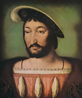 Portrait of Francois I of France, c16th century. Artist: Jean Clouet